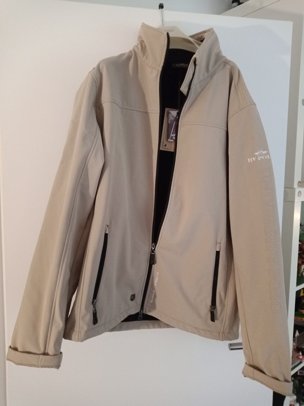 Giacche: HV Polo Softshell Jacke, Gr XXL, neu, beige / hellbraun – Usato da Brunnadern venduto da Playmofan