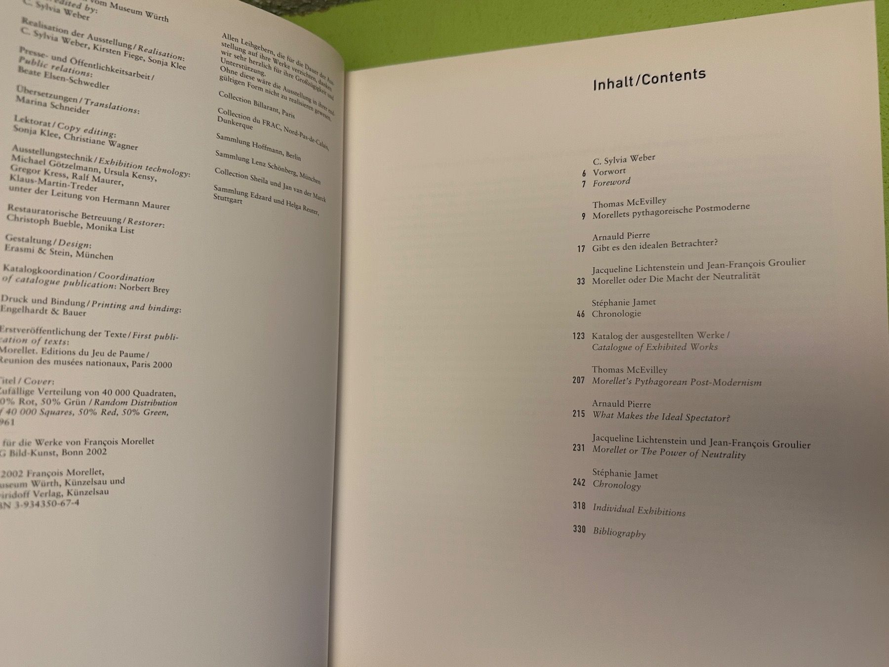 Bücher: C. Sylvia Weber: Morellet – Gebraucht aus Zürich von allp 3