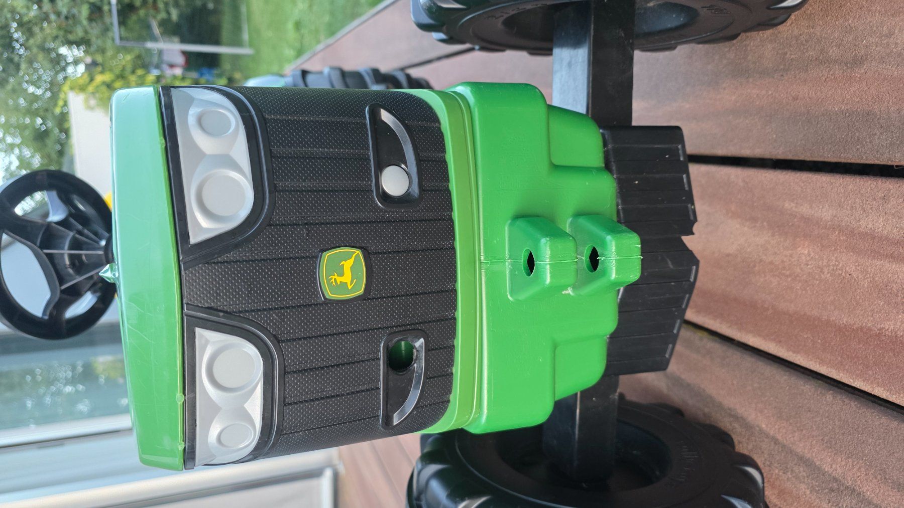 John Deere Veicoli per bambini: John Deere kinder traktor mit anhanger – Usato da Freienwil venduto da stratofighter 5
