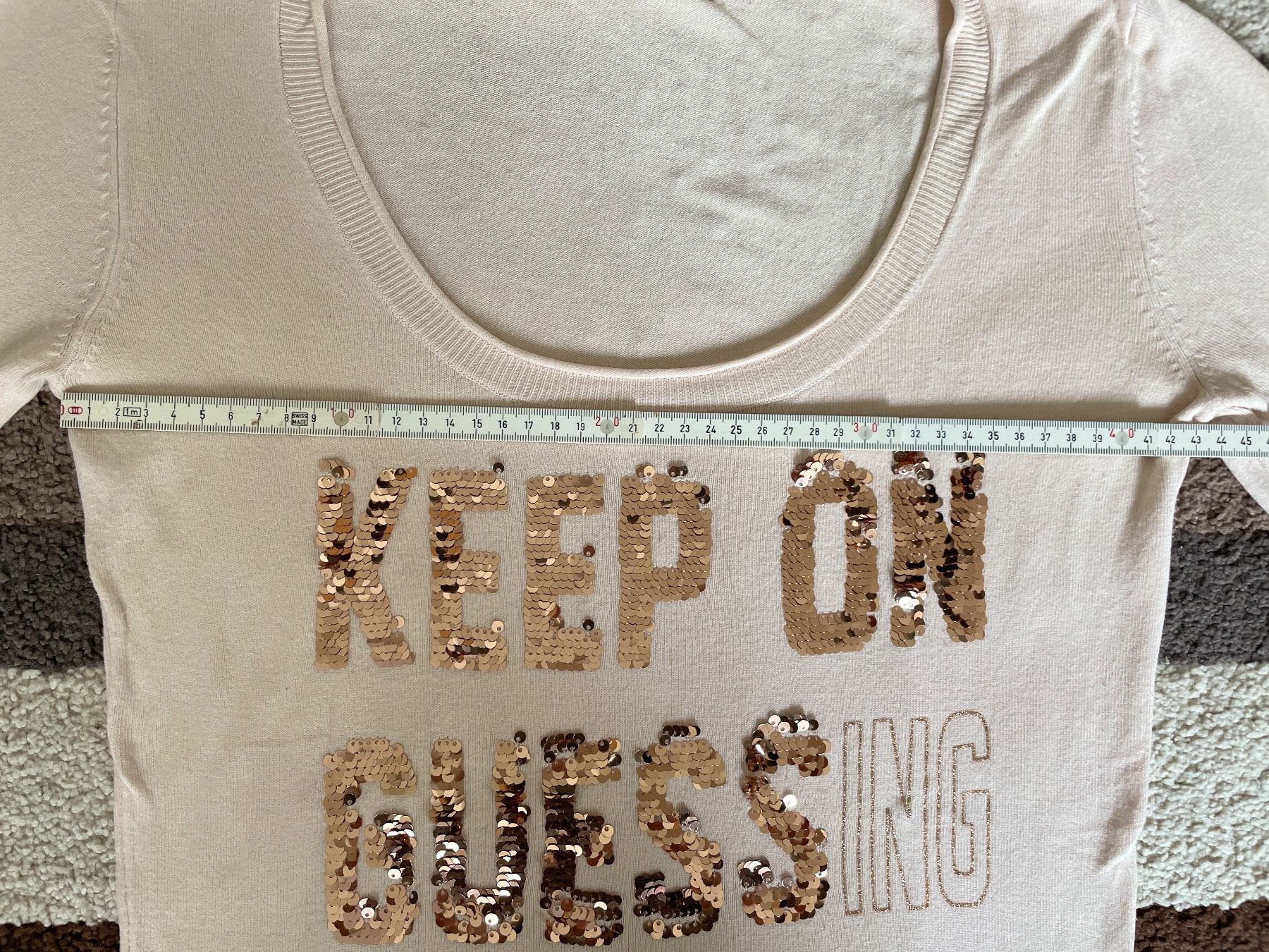 Guess Pullover & Sweatshirts: Guess Pullover mit Pailletten, Gr. M, Top Zustand! – Gebraucht aus Birsfelden von Nic21 8