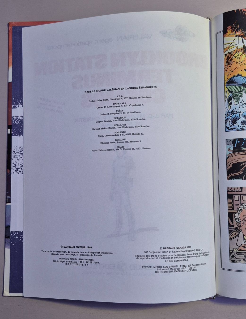 Comics: Valérian 10 : Brooklyn Station Terminus Cosmos - BD EO TBE – Gebraucht aus Grand-Lancy von loi_599y 3