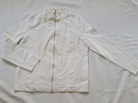 weisse Sommer Damenjacke 40