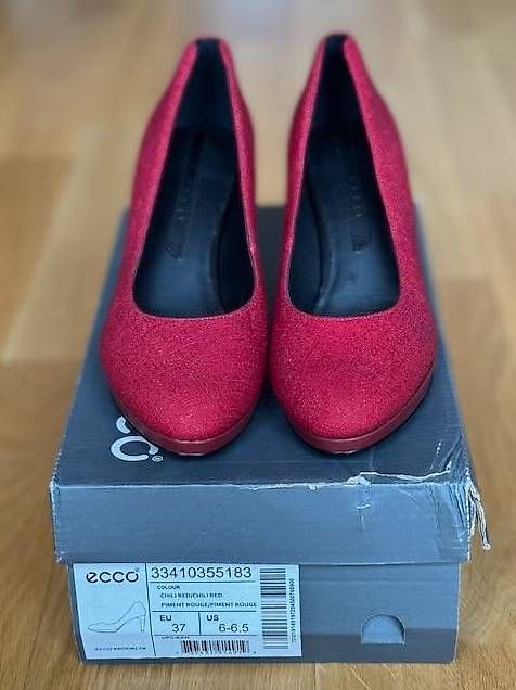 Ecco Scarpe da donna: ecco Pumps, Gr. 37, Rot – Nuovo e nell'imballaggio originale da Belp venduto da mar_d6w8 2