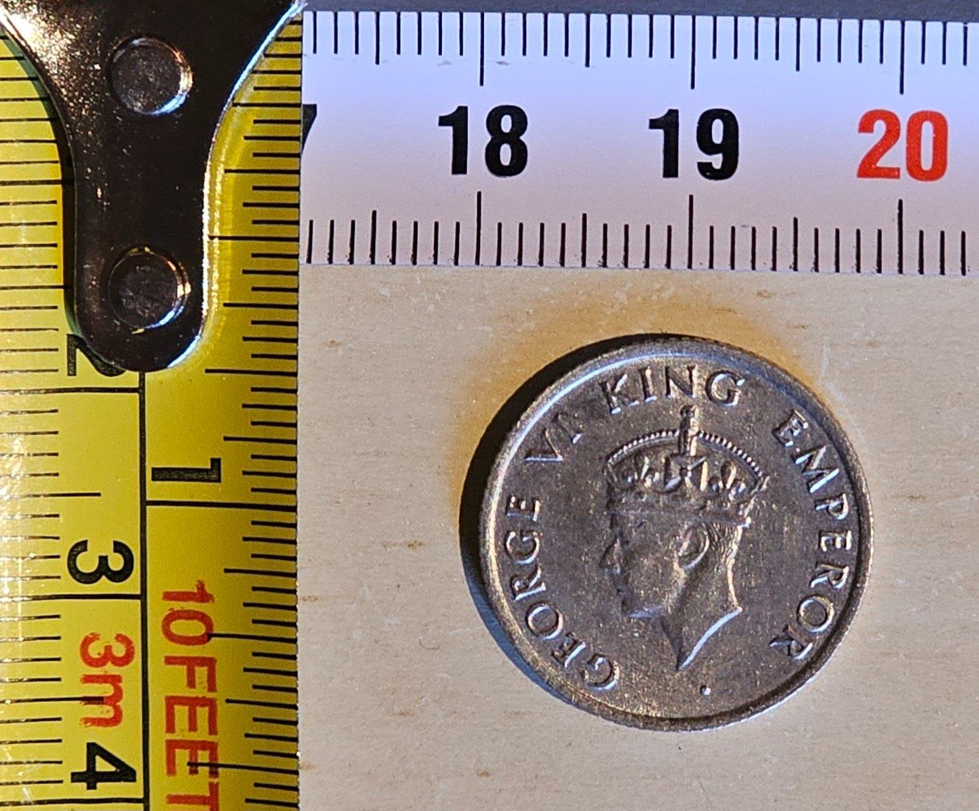 Tutti le monete: Pièce: Inde Quarter Rupee George VI 1946 – Usato da Gryon venduto da dra_qxh2