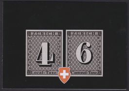 2018, Zürich 4 + Zürich 6 - RARES BLATT: Extrem BERN Ausst.