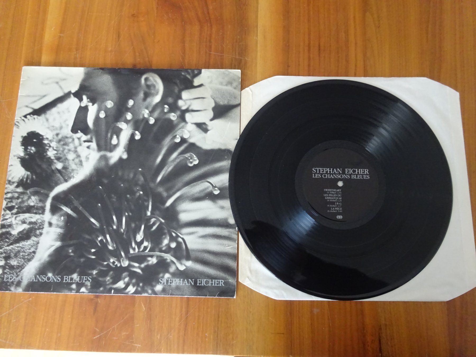Dischi in vinile: STEPHAN EICHER ** LES CHANSONS BLEUES – Usato da Luzern venduto da xrayspex99 1
