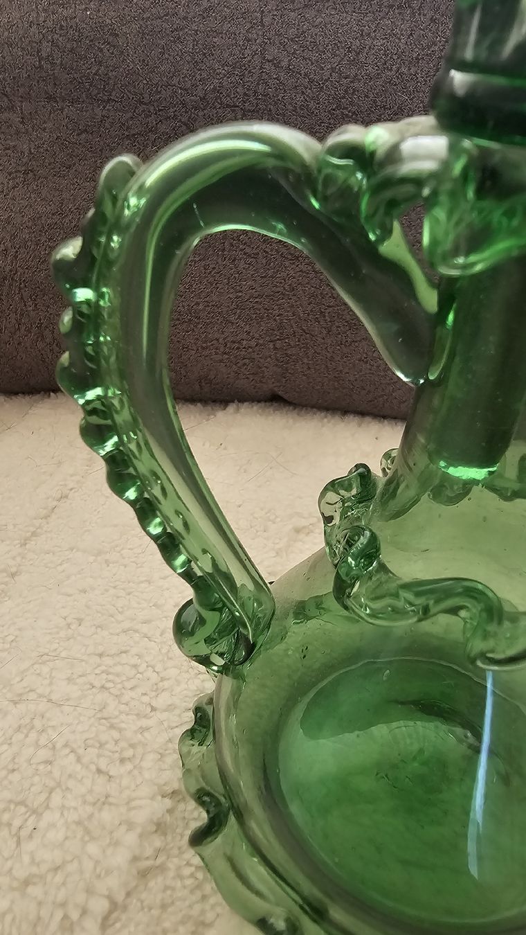 Murano Caraffe: Öl-/Essigkaraffe, Murano Glas, Vintage – Usato da Grosshöchstetten venduto da Chaotik-Reptil 4