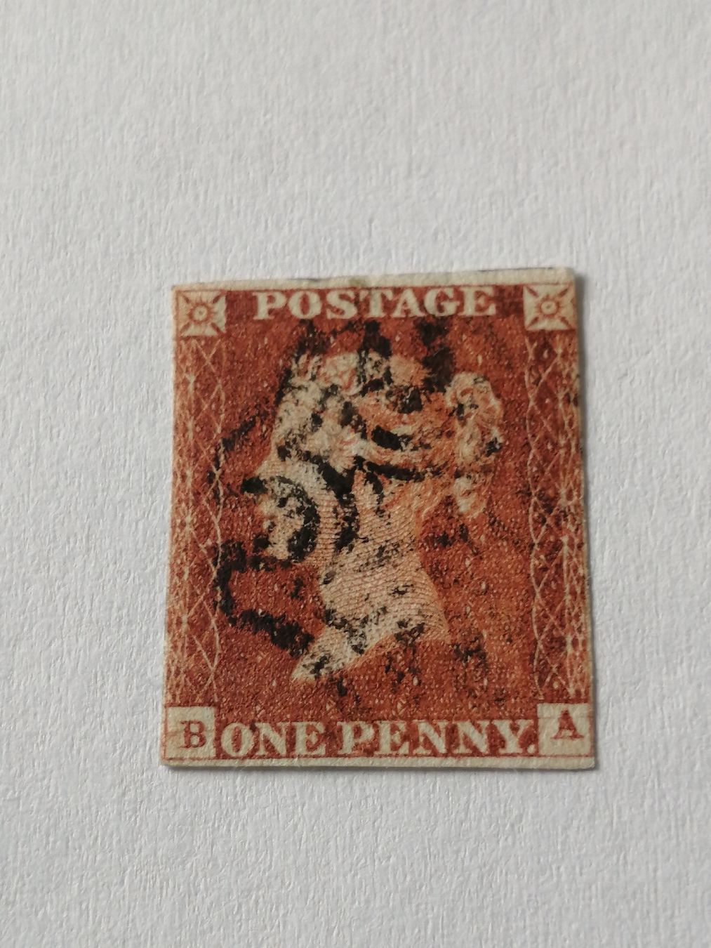 Tutti i francobolli: One Penny Red 1841  – Usato da Happerswil venduto da tschergi