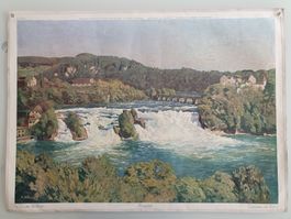 Schulwandbild Nr. 61 Rheinfall
