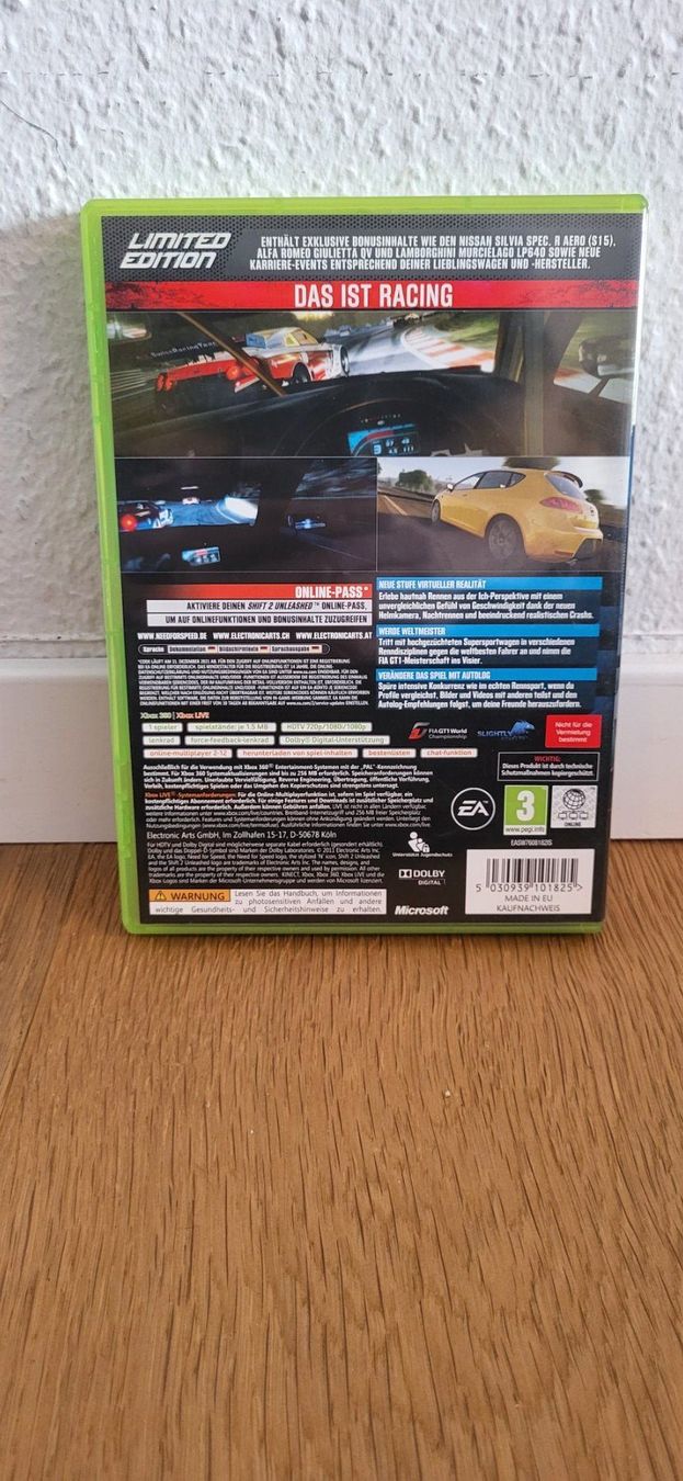 Microsoft Giochi: Xbox 360 - Need for Speed Shift 2 Unleashed – Usato da Münsingen venduto da DigitaleSpielecke 1