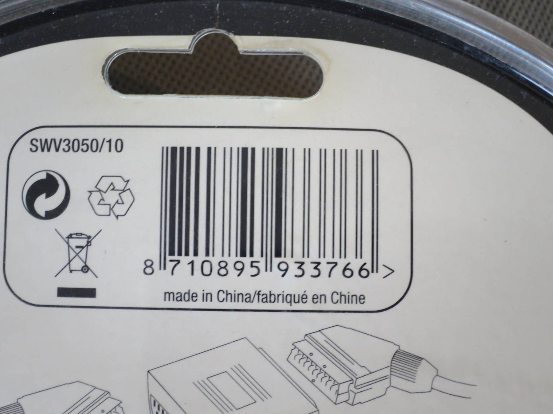 Unità & Adattatore: Philips In-line scart connector SWV3050/10 – Nuovo e nell'imballaggio originale da Zürich venduto da 1.Simon 2