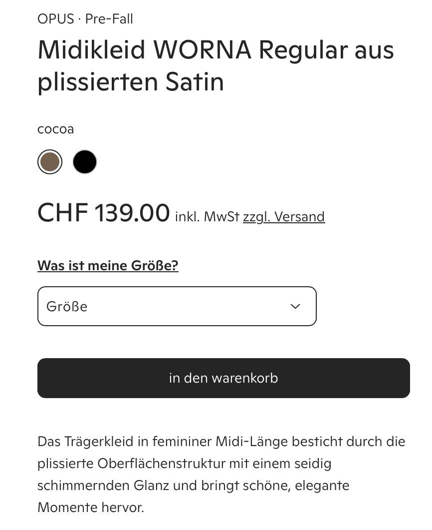 Opus Kleider: OPUS - Midikleid  - NP CHF 139.00 – Neu und originalverpackt aus Zürich von Sunset69 5