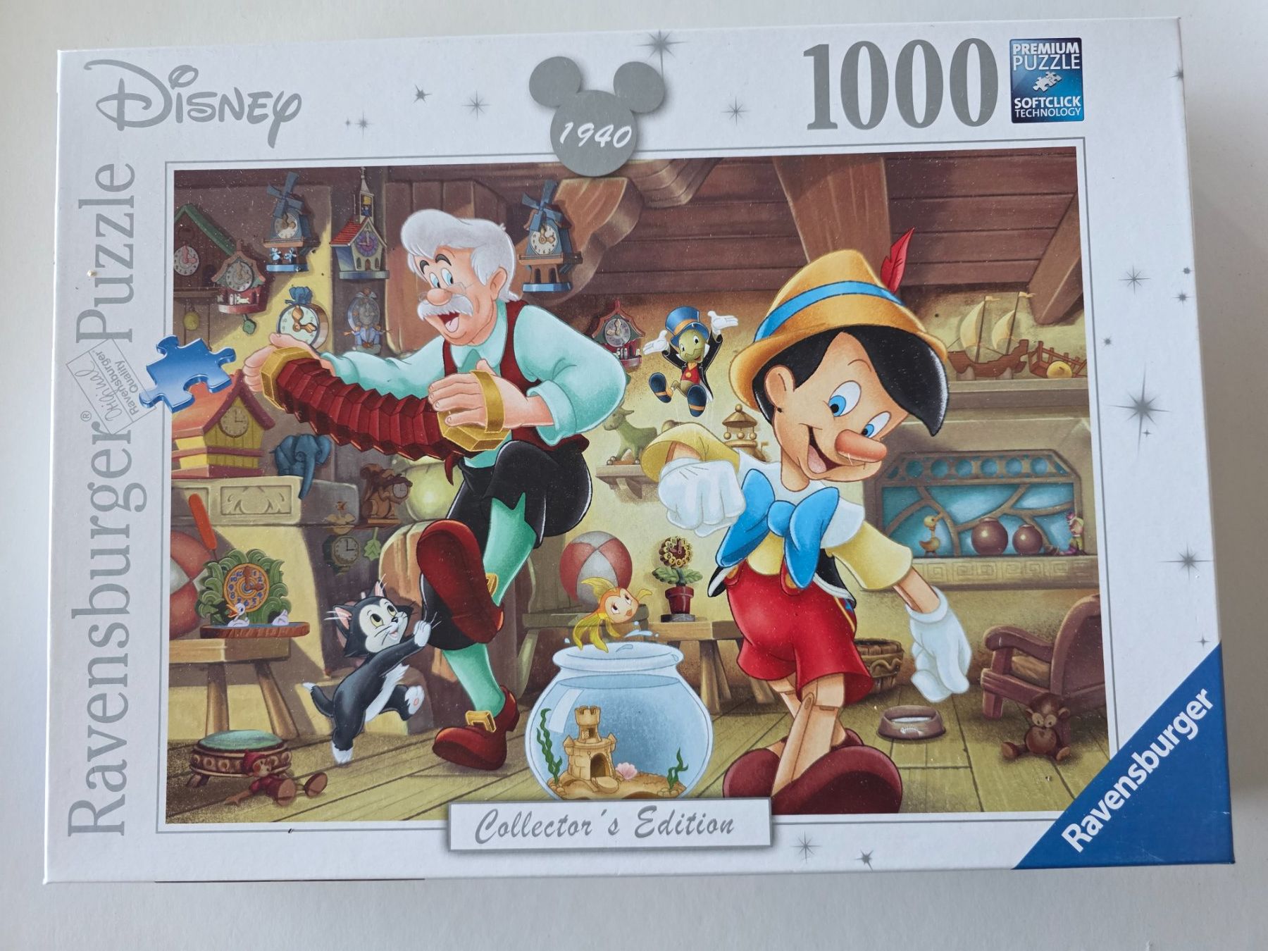 Ravensburger Puzzle: Ravensburger Puzzle Disney 1000 Teile - Pinocchio – Usato da Altstätten SG venduto da Carrybones
