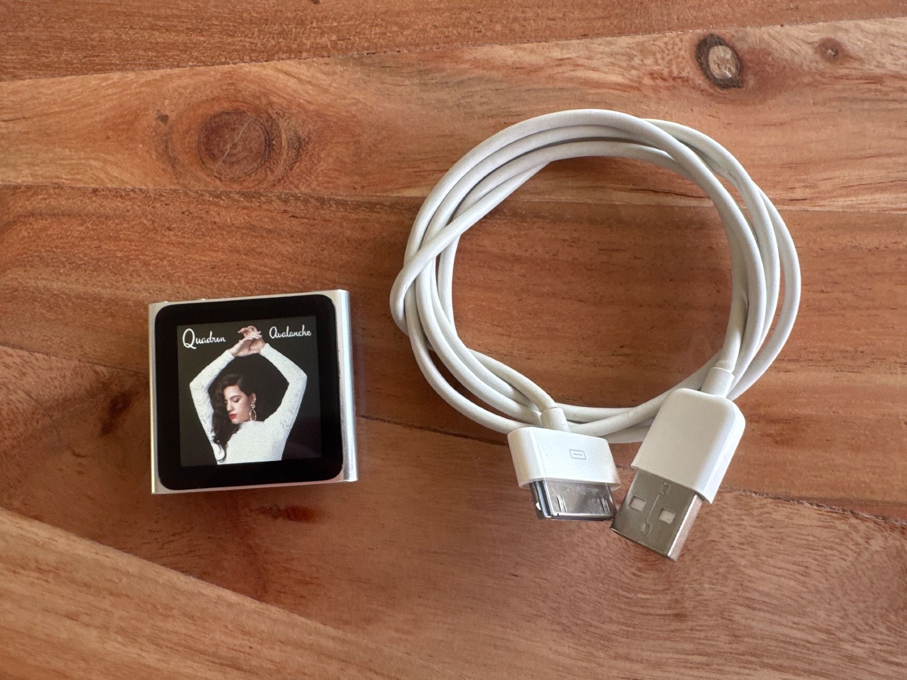 Apple Lettore multimediale portatile: iPod nano 6 Silber 8GB mit Ladekabel – Usato da St. Gallen venduto da hae_6rmh 5