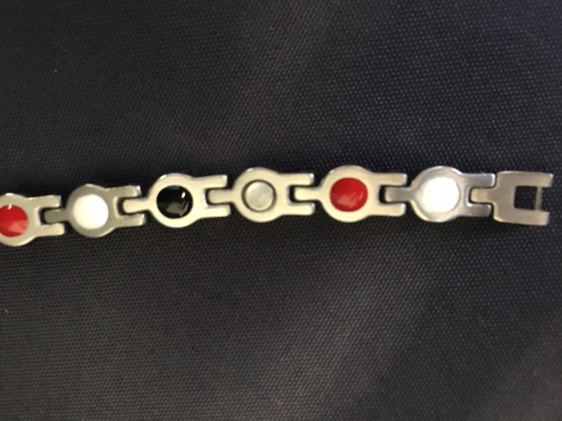 Bracciali & Braccialetti: Edelstahl Magnet Ion Armband – Nuovo (secondo la descrizione) da Bischofszell venduto da sonixx 5