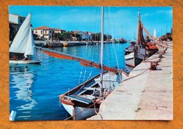 Rimini, Italien, Porto Canale 1958