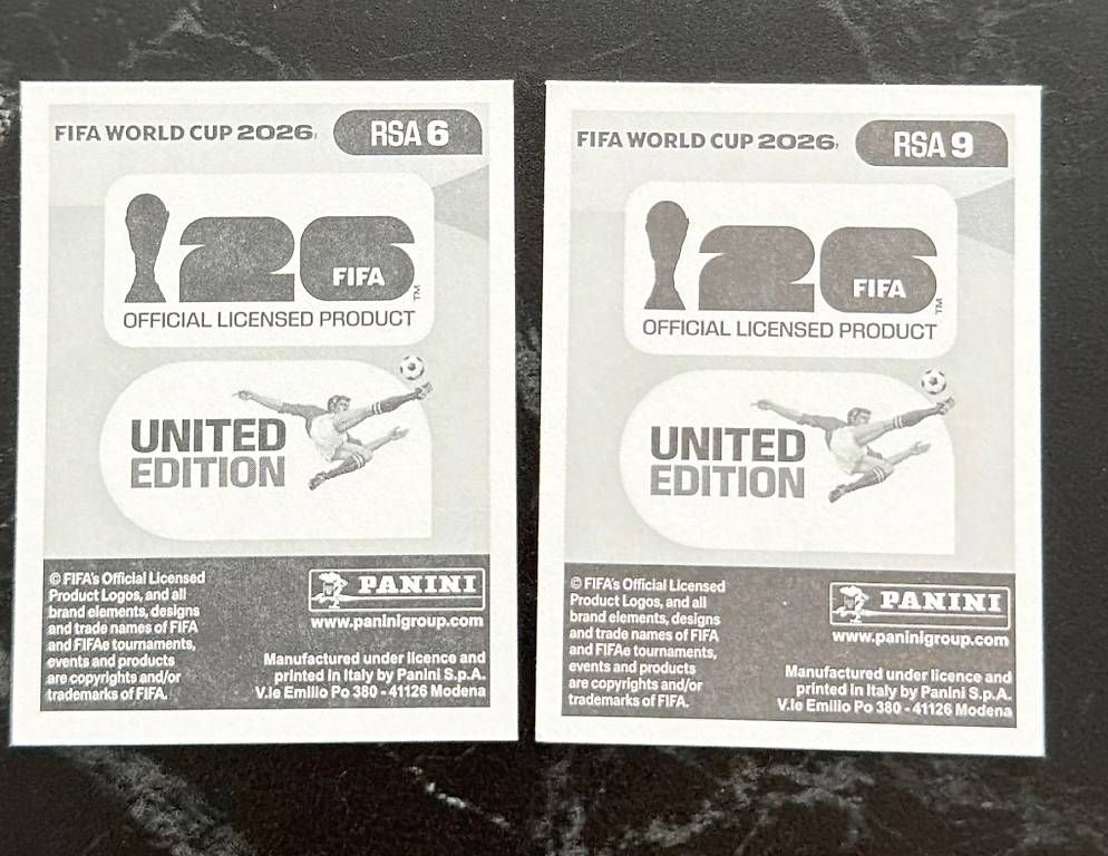 Panini Carte collezionabili: Panini Sticker 2026 RSA – Usato da Liestal venduto da arl_6tv7 1