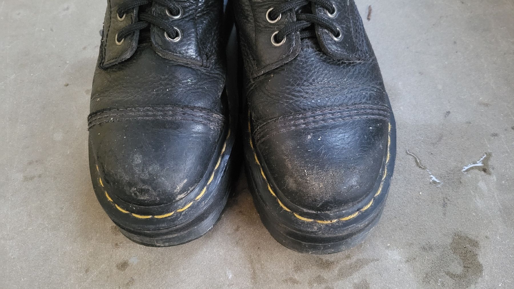 Dr. Martens Herrenschuhe: Dr. Martens Plateau Boots, gr 38, sinclair – Gebraucht aus Emmenbrücke von reb3ckrr 3