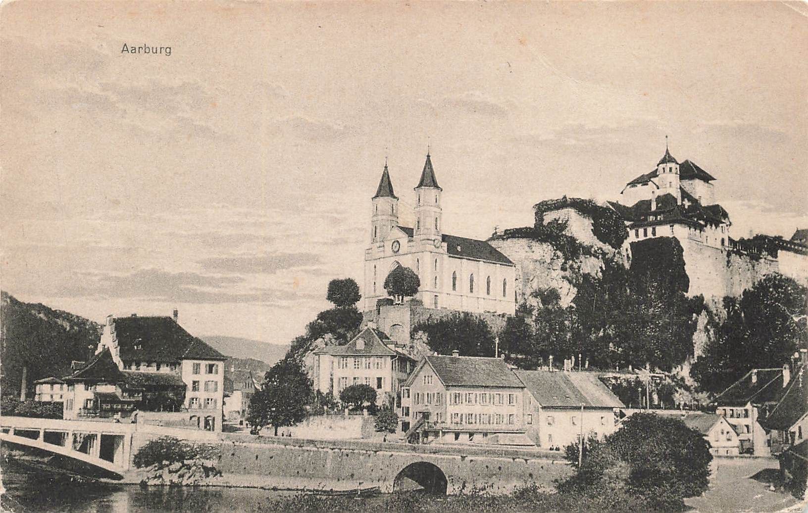 Cartoline postali: Aarburg – Usato da Biasca venduto da Blenio71