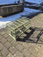 Antike Vogelkäfig ohne Boden und fehlen ca. 12 Stängeli