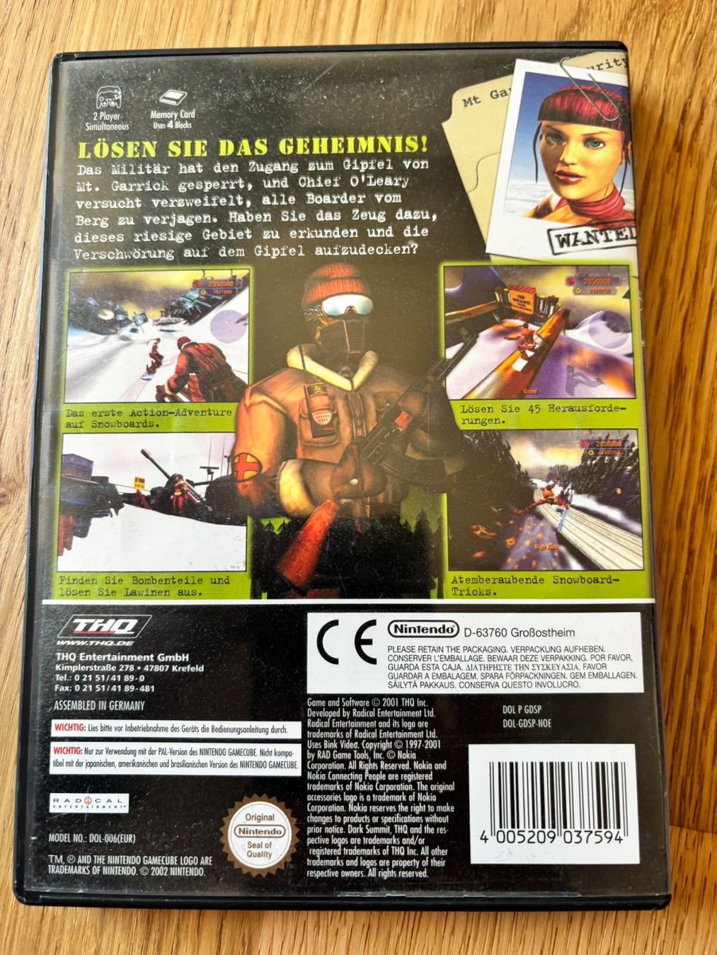 Giochi: GC Dark Summit - PAL - komplett – Usato da Schüpfheim venduto da Flashbang3250 1