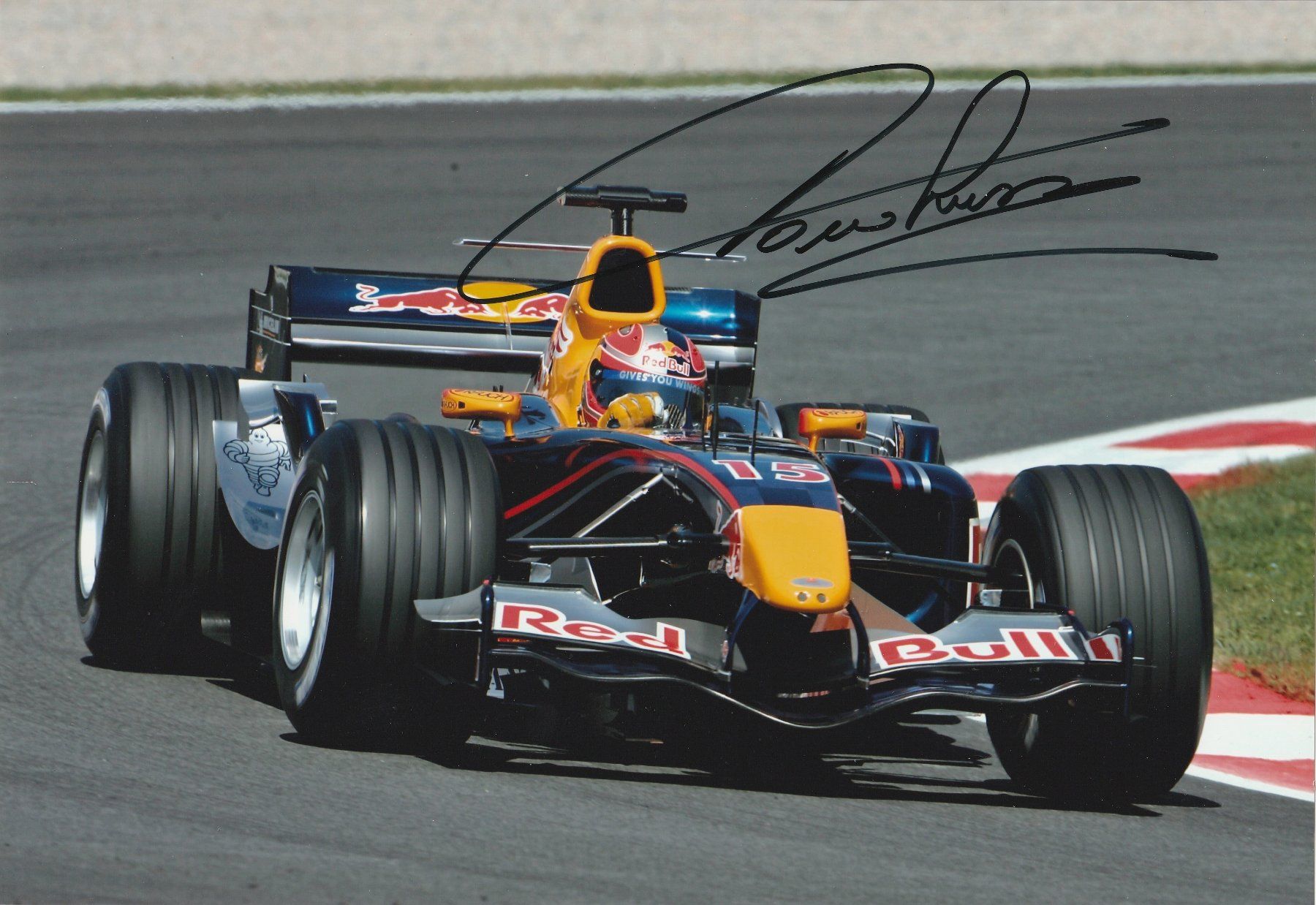 Autografi: Vitantonio Liuzzi / Originalautogramm, F1 – Usato da Schwyz venduto da racingautographs