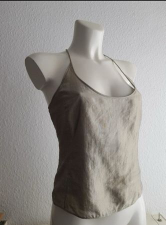 Armani Neckholder Silk Top