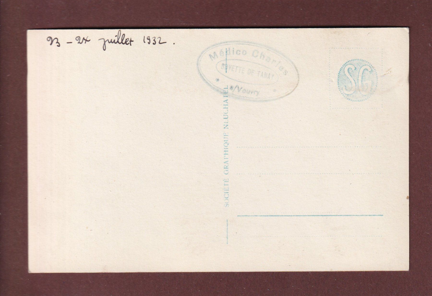 Cartoline postali: LAC TANAY – Usato da Pully venduto da nicecards 1