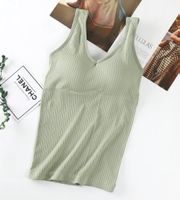 NEUES Top mit gepolstertem Brustbereich Gr. XS-M - 222582