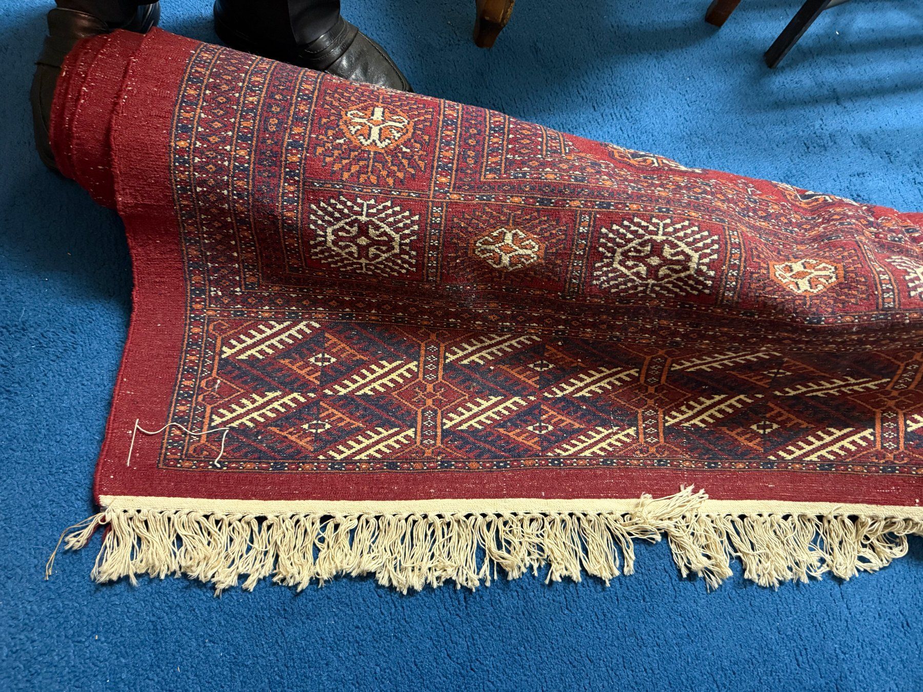 Tapis: Teppich mit Bokhara-Muster – D'occasion à Hergiswil NW par Guyleu 4