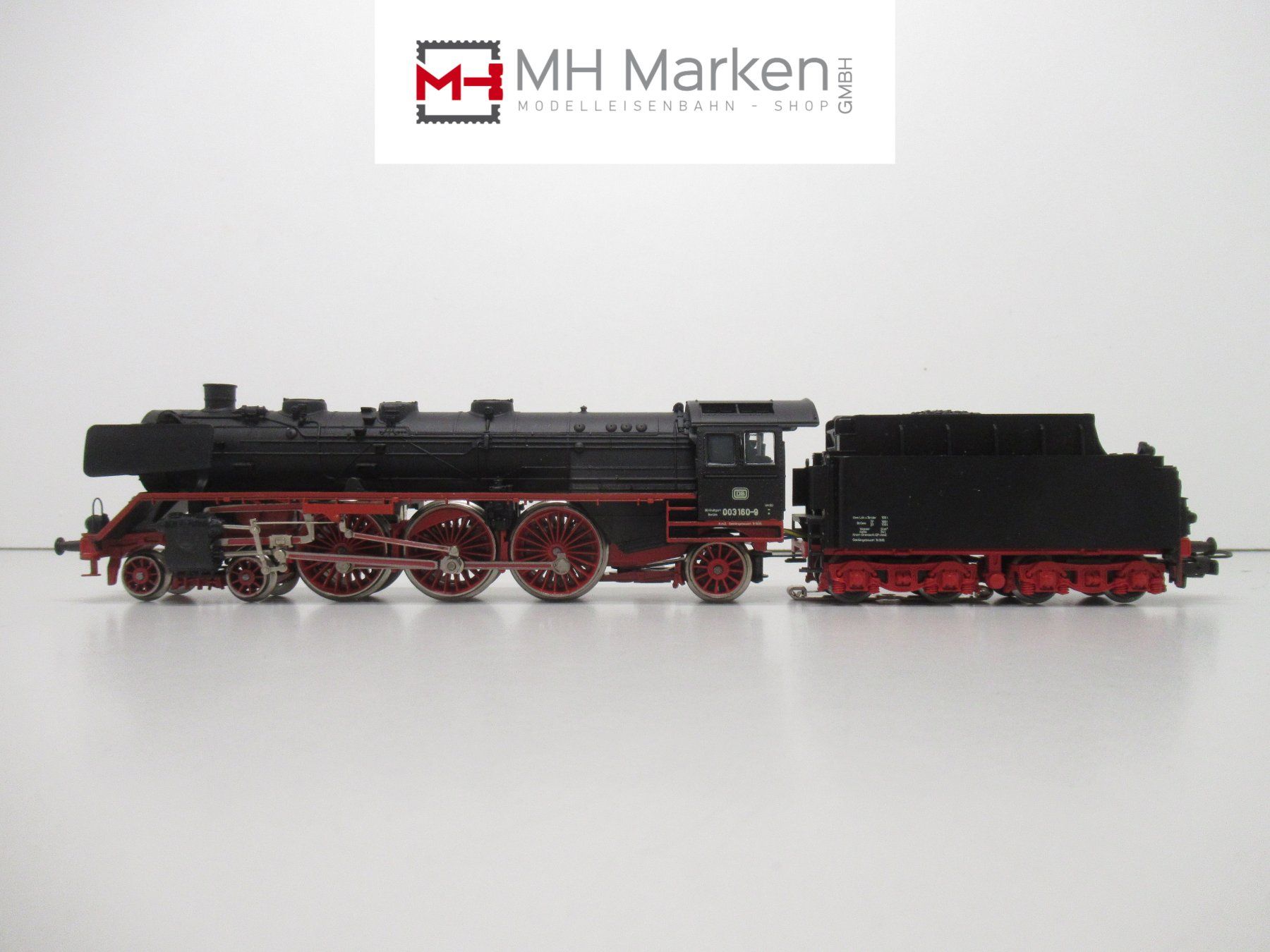 Märklin Modellini di ferrovie: Märklin 3085 Dampflok BR03 DB AC WS Digital H0 – Usato da Basel venduto da mhmarken