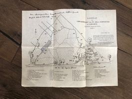 Brief mit Plan ALBERT SCHWEITZER - Lambarene - AUTOGRAMM