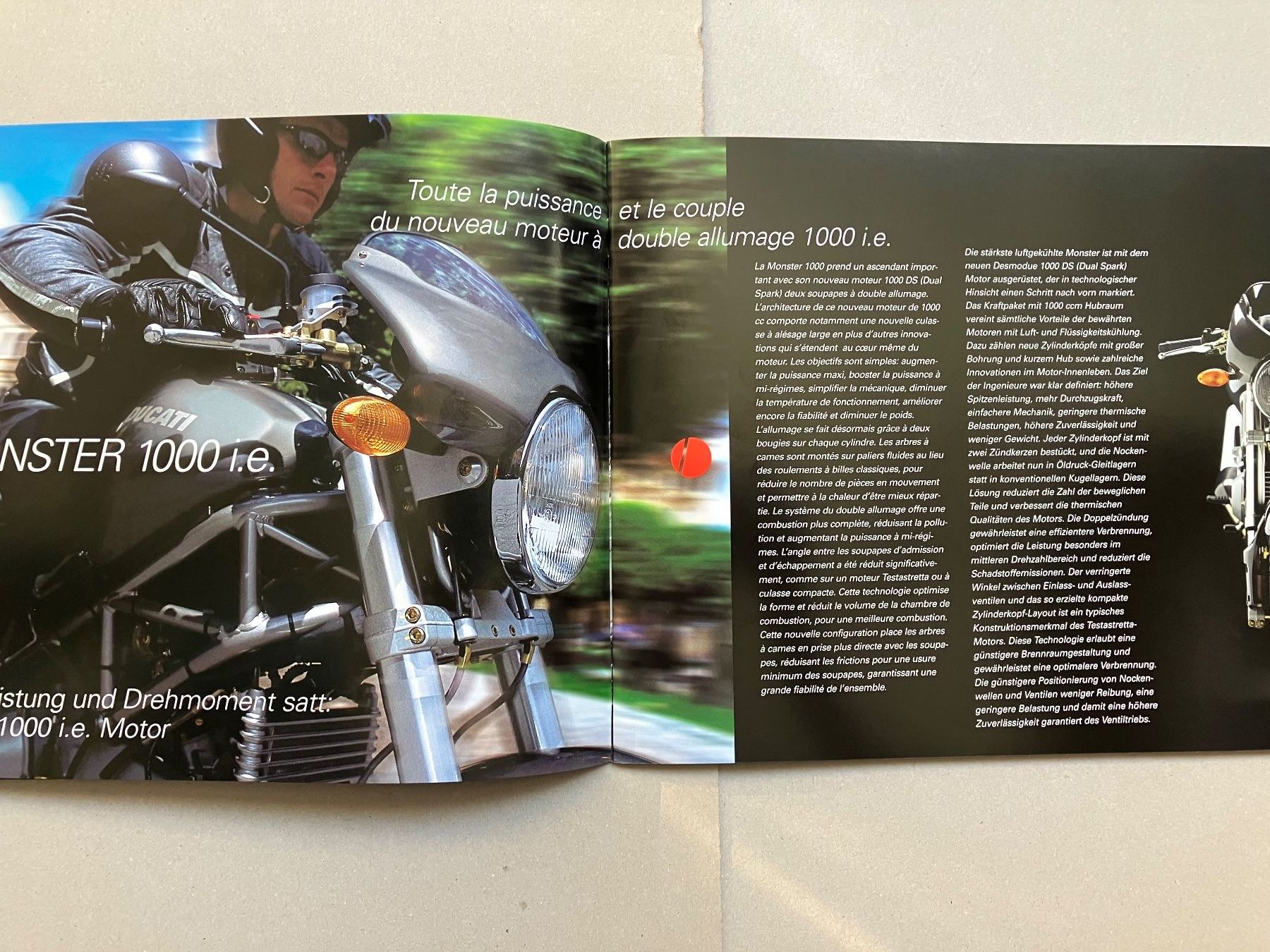 Ducati Strada: Ducati Monster  - Originalprospekt – Nuovo (secondo la descrizione) da Malans GR venduto da Chueche427 9