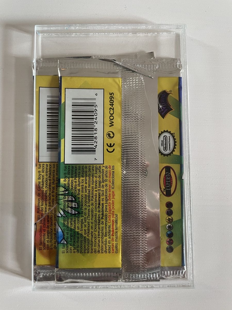 Pokémon Carte collezionabili: 2x booster vide Pokémon édition 1 set de base espagnol – Usato da Montreux venduto da loic_13 3