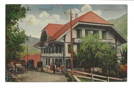Schangnau - Emmental (BE) Gasthof zum Wald - Kutschen - 1922
