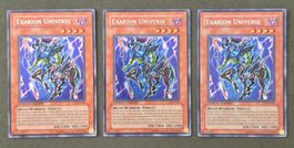 Yu-Gi-Oh! Limited Edition 3xCT2-EN002 Exarion Universe NM