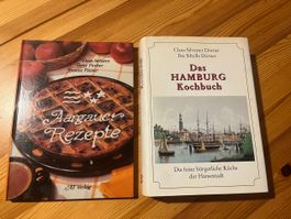 3 Kochbücher und 1 Mixgetränke