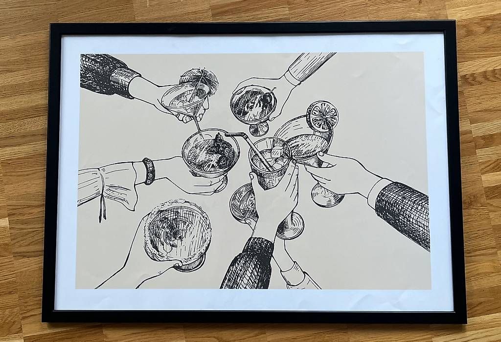 Poster & Bilder: Poster Drinks 50x70 – Neu (gemäss Beschreibung) aus Basel von ann_d9jl