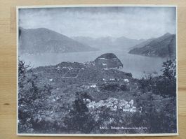 Antikes Foto Bellagio am Comer See
