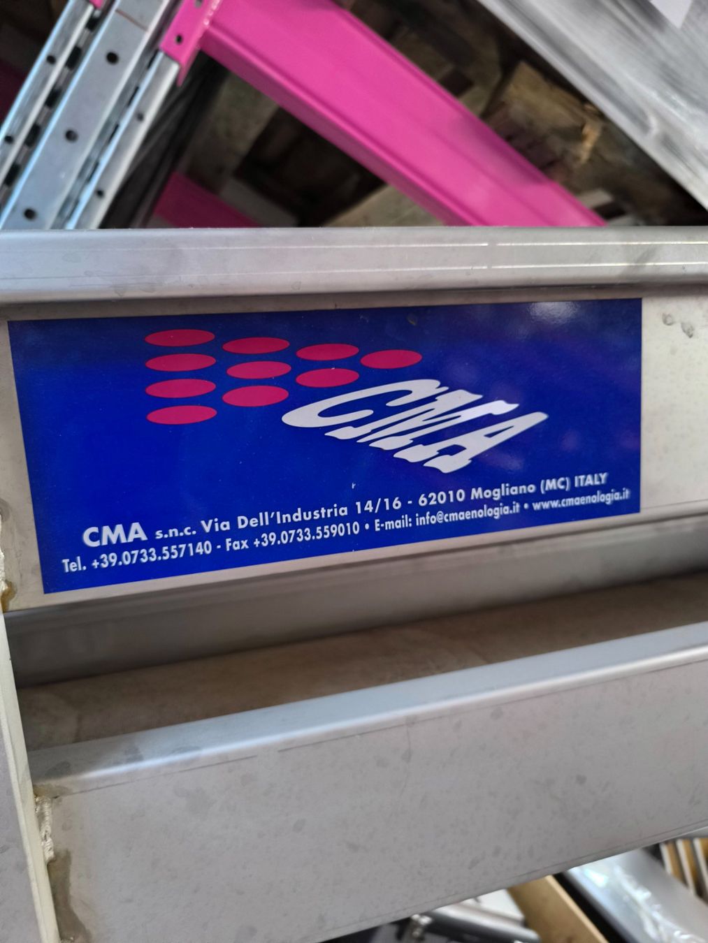 Alle Maschinen: Elévateur à vendanges de marque CMA model N400 – Gebraucht aus Sierre von Ale_st59 3