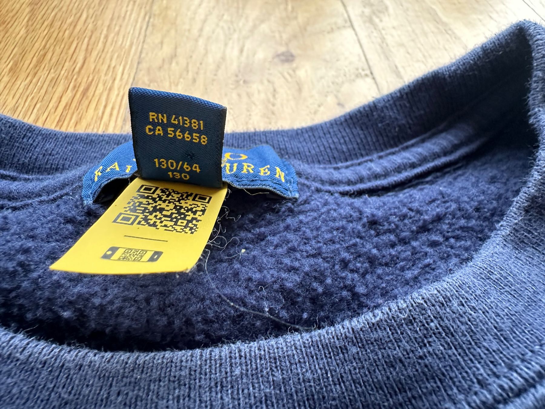 Ralph Lauren Pullover & Sweatshirts: Ralph Lauren Sweatshirt Navy Size 7, 130 – Neu (gemäss Beschreibung) aus Montagnola von eva_gm6j 3