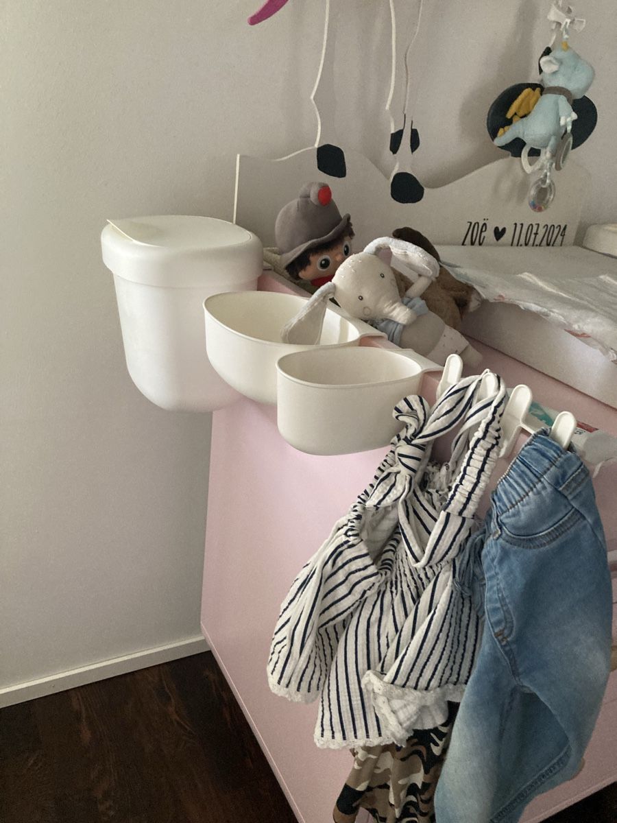 Ikea Fasciatoi & Accessori: Wickeltisch MYLLRA in ROSA – Usato da Sempach venduto da diegito_87 5
