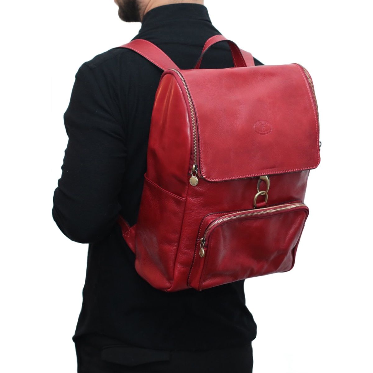Zaini: Lederrucksack Bologna – Nuovo e nell'imballaggio originale da Wittenbach venduto da bes_k8vr 1