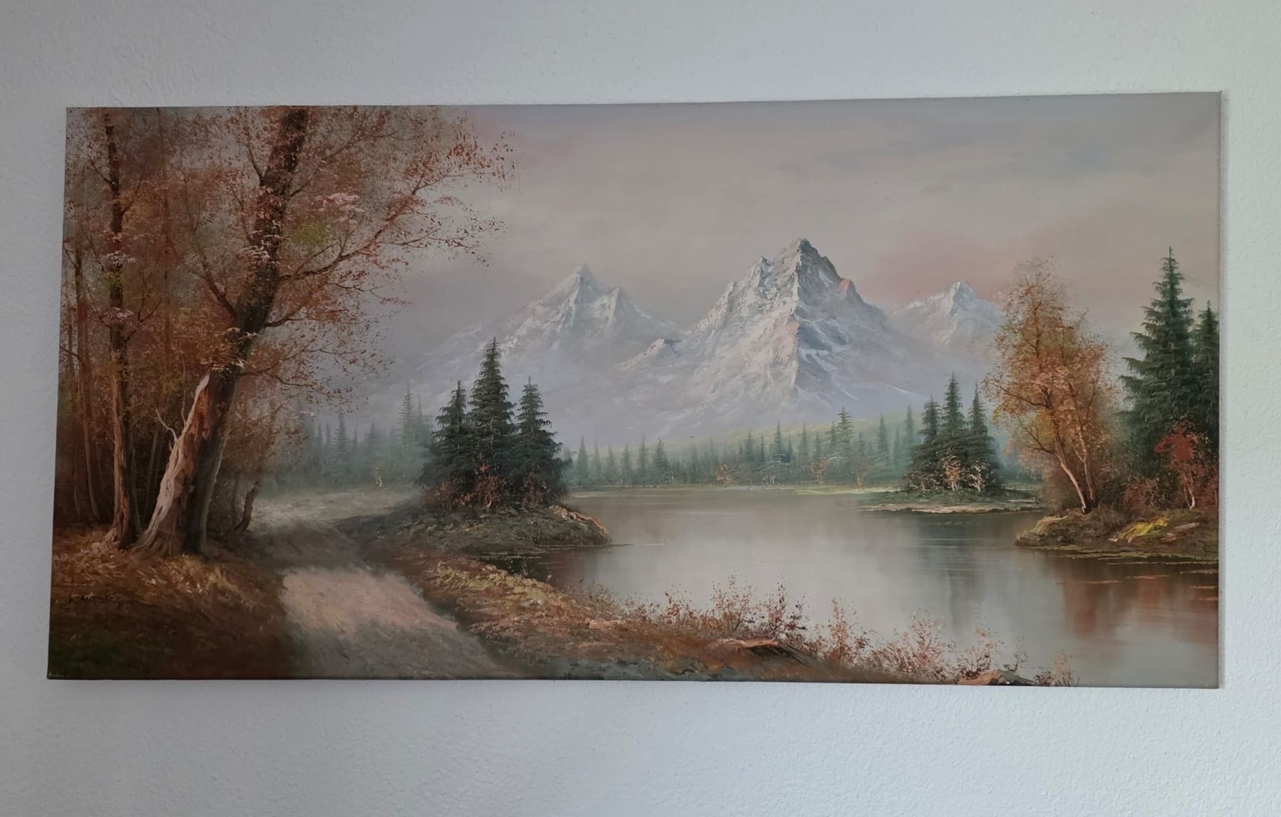 Dipinti: Wunderschönes Herbst Landschaft Ölgemälde – Usato da Rheinsulz venduto da Dred
