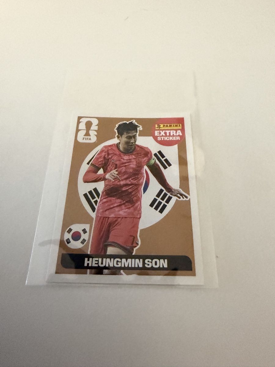 Panini Cartes à collectionner: Heungmin Son Extrasticker Bronze 2026 – Neuf (Voir description) à Treyvaux par goali1fcea