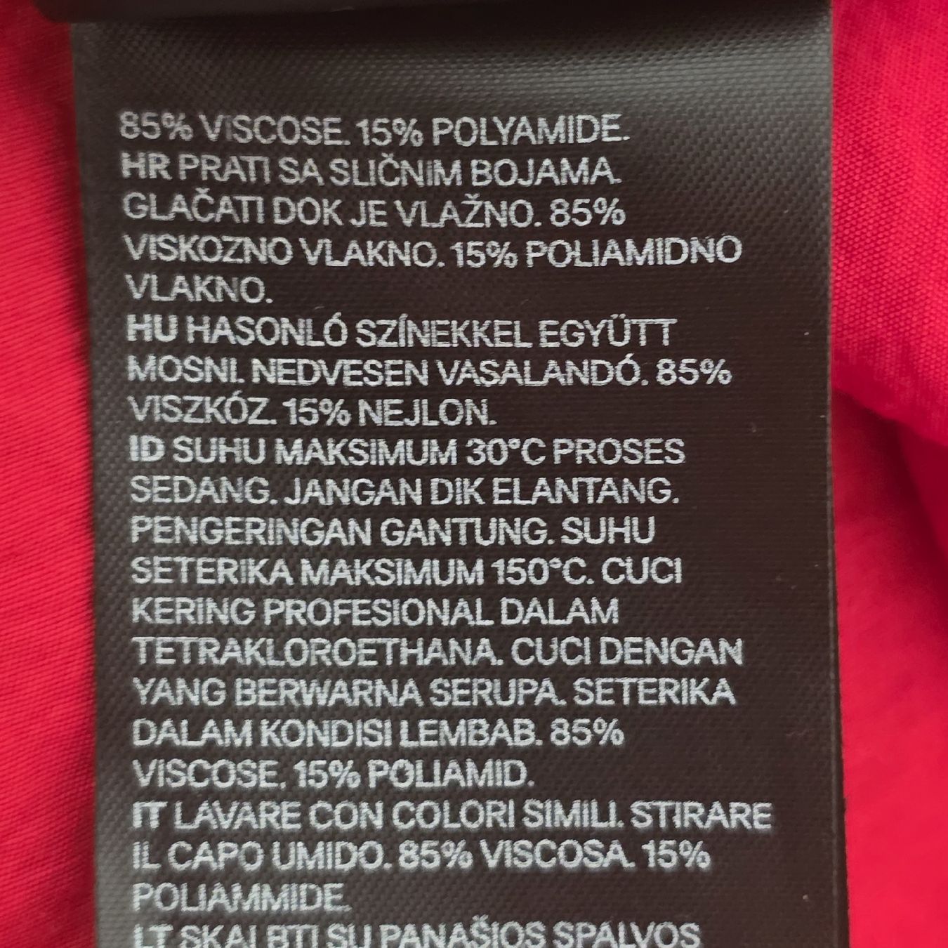 H&M Kleider: Kleid rot Grösse M H&M – Gebraucht aus Rheinsulz von Gilea 6
