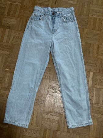 Pull&Bear Mom Jeans Hellblau Gr. 38