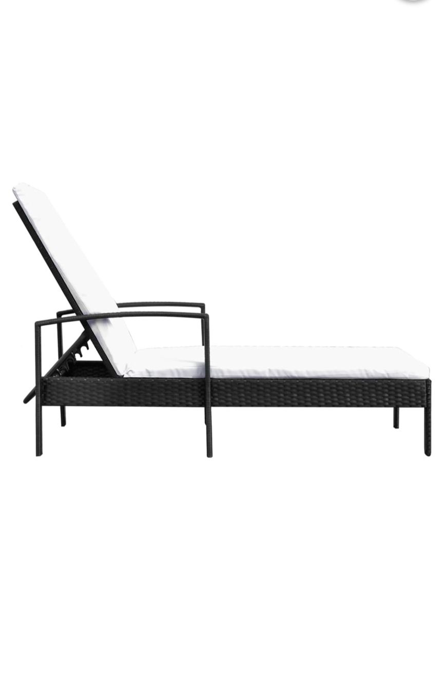 Sedie a sdraio: Black long chair – Nuovo (secondo la descrizione) da Zürich venduto da khriw 3