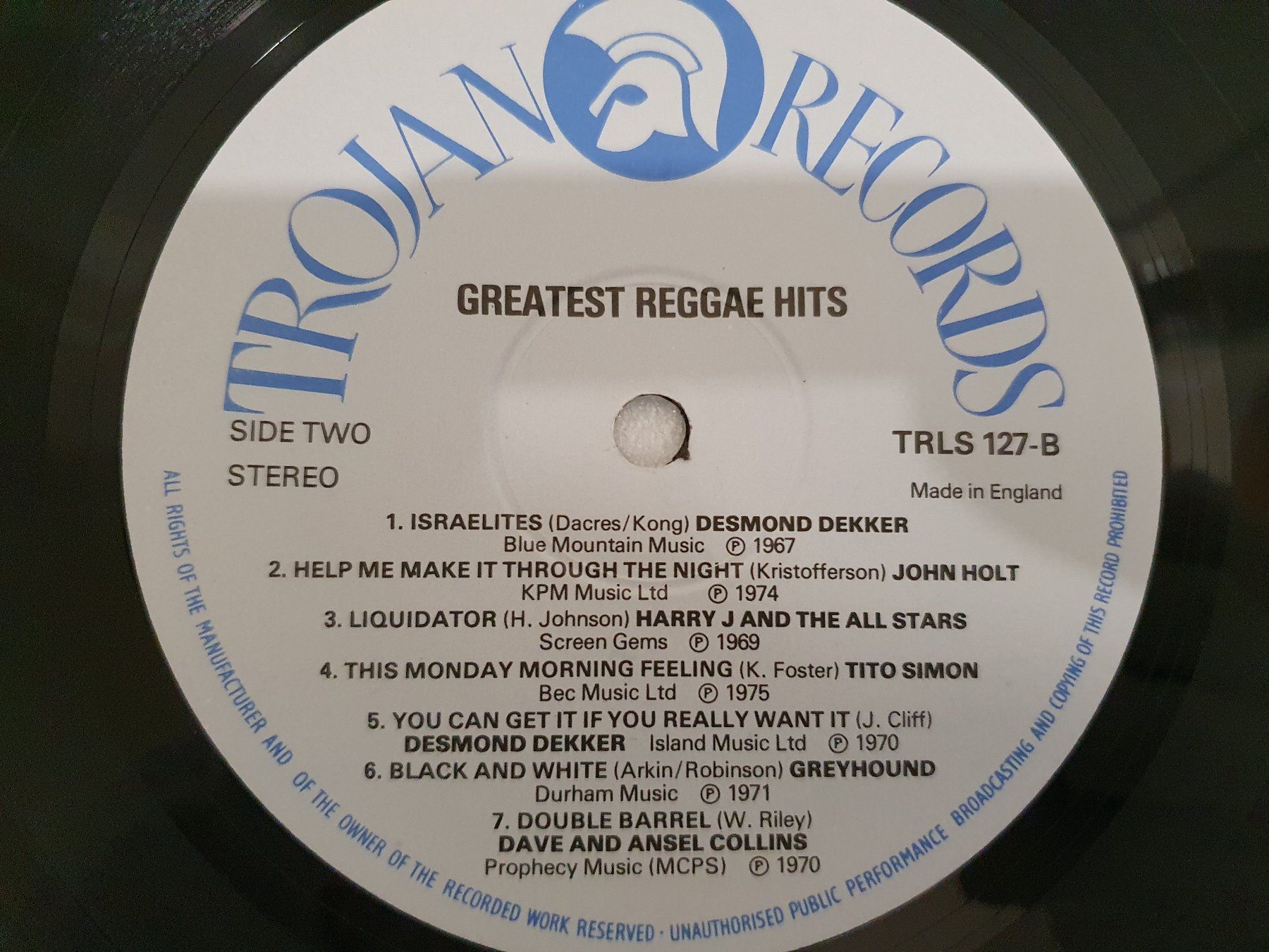 Dischi in vinile: Greatest Reggae Hits – Usato da Uster venduto da Vinyl-Leidenschaft 5
