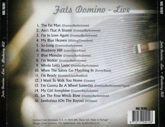 CD: Fats Domino - Blueberry Hill – Usato da Unterbch venduto da uqliv 1